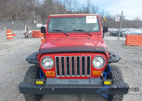 1997 Jeep Wrangler Sport z USA, uszkodzony, nr VIN 1J4FY19S0VP500715